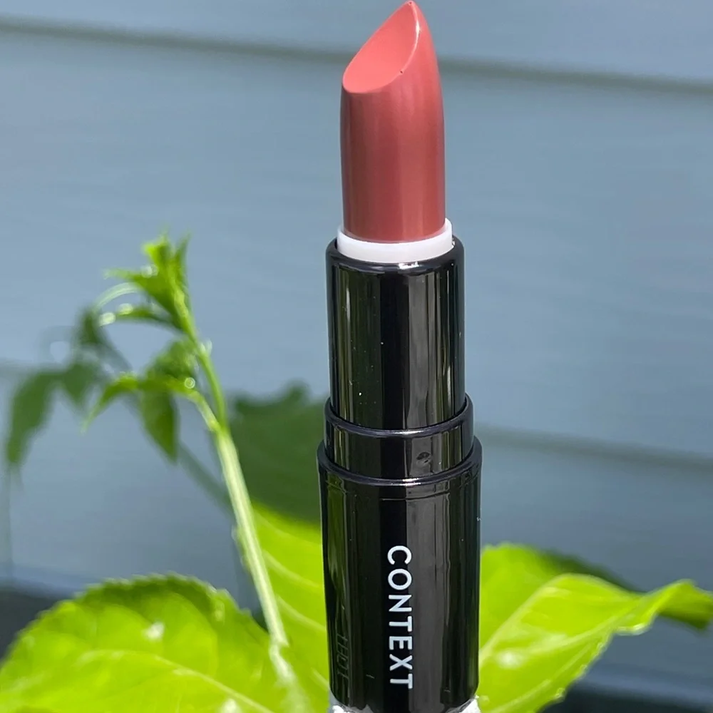 CONTEXT SKIN Matte Lipstick in 116 Tears are Falling (Dark Mauve)